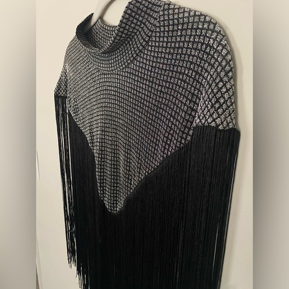 Fringe Poncho - Picture 2 of 6